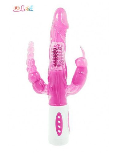 Vibro Pretty Bunny Triple Pleasure