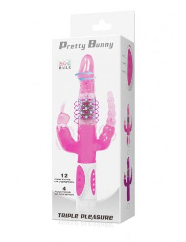 Vibro Pretty Bunny Triple Pleasure