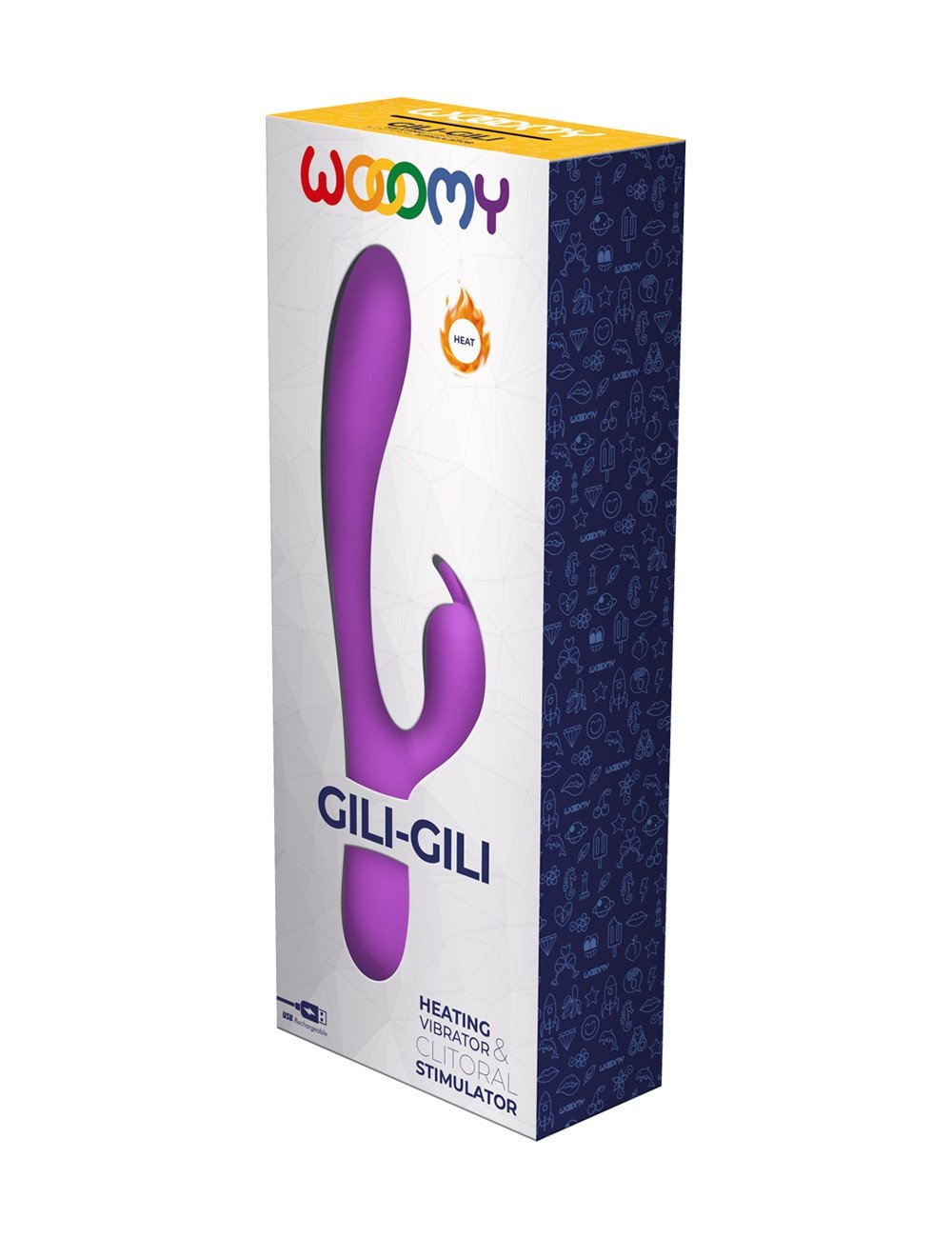 Vibro Rabbit chauffant Gili-Gili - Wooomy