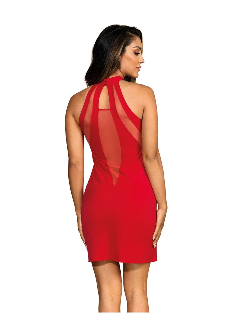 Robe rouge V-9259 - Axami