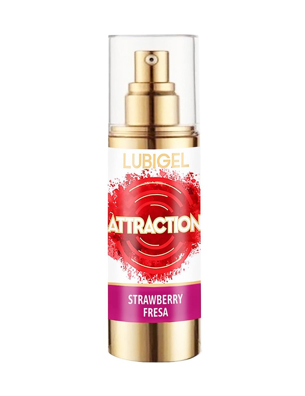 Lubrifiant stimulant fraise - Attraction