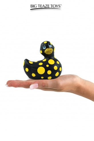 Mini canard vibrant Happiness noir