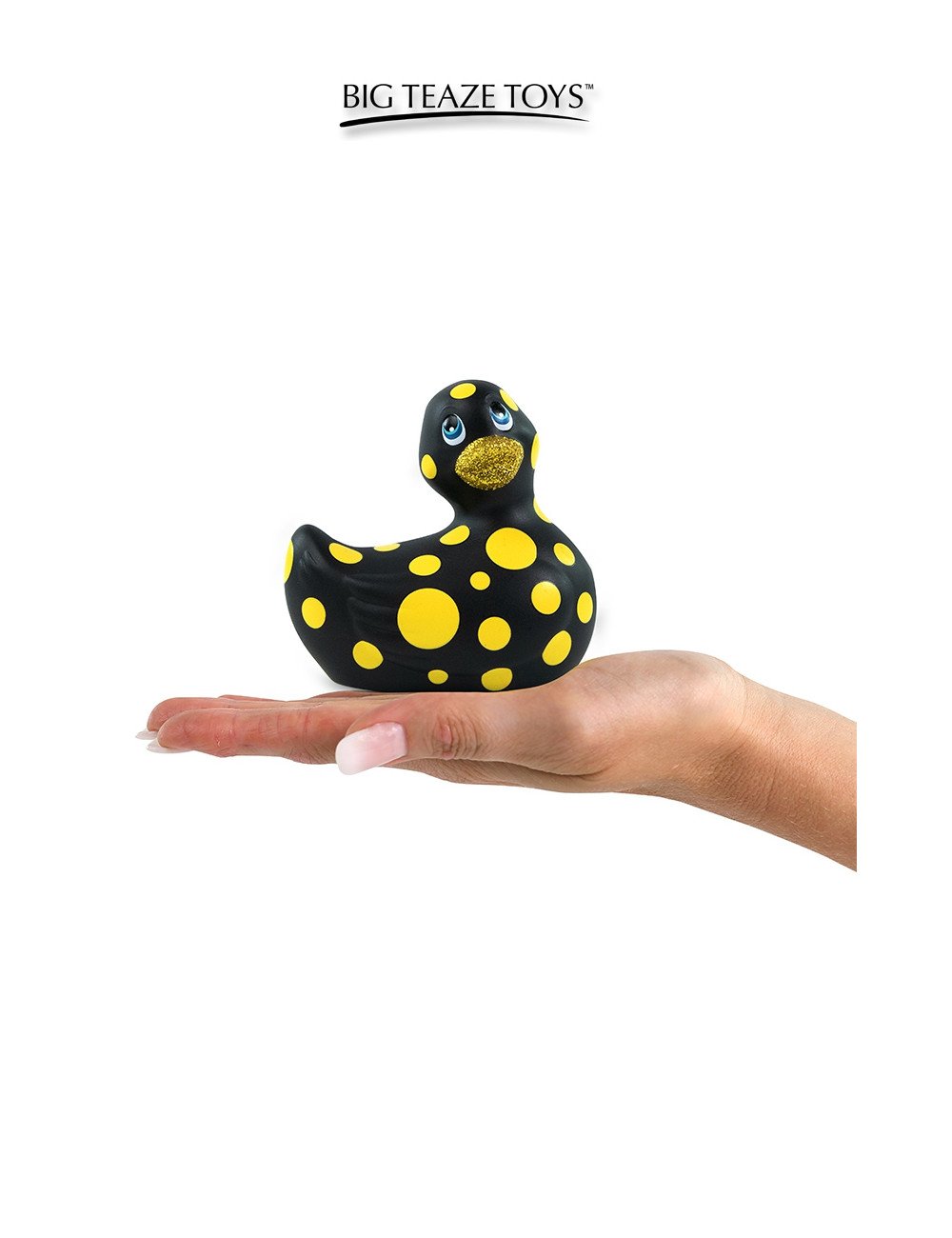 Mini canard vibrant Happiness noir