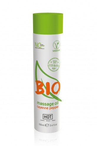 Huile de massage BIO piment de Cayenne - HOT