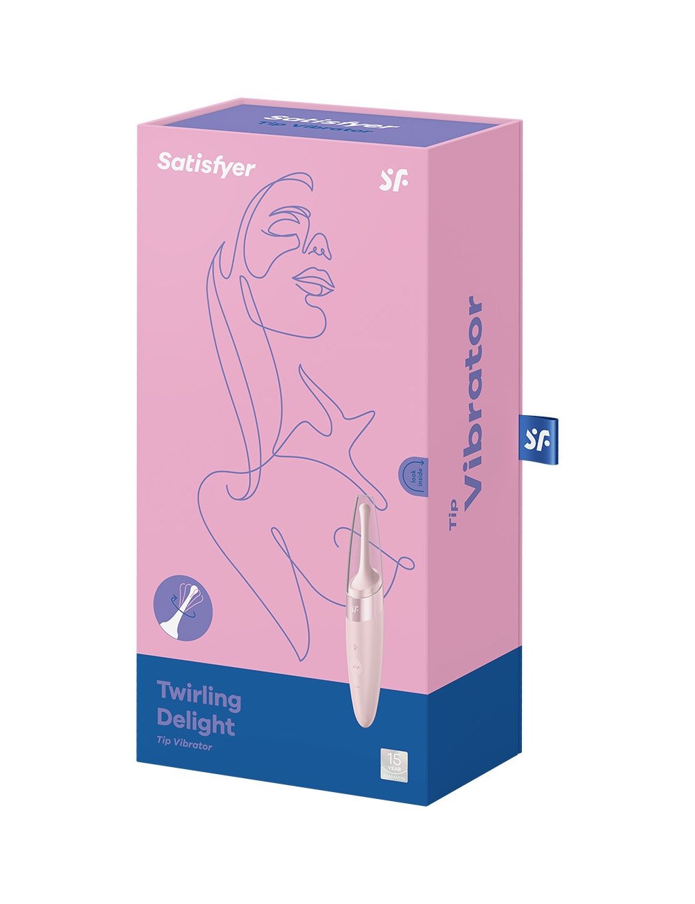 Stimulateur Twirling Delight Rose - Satisfyer