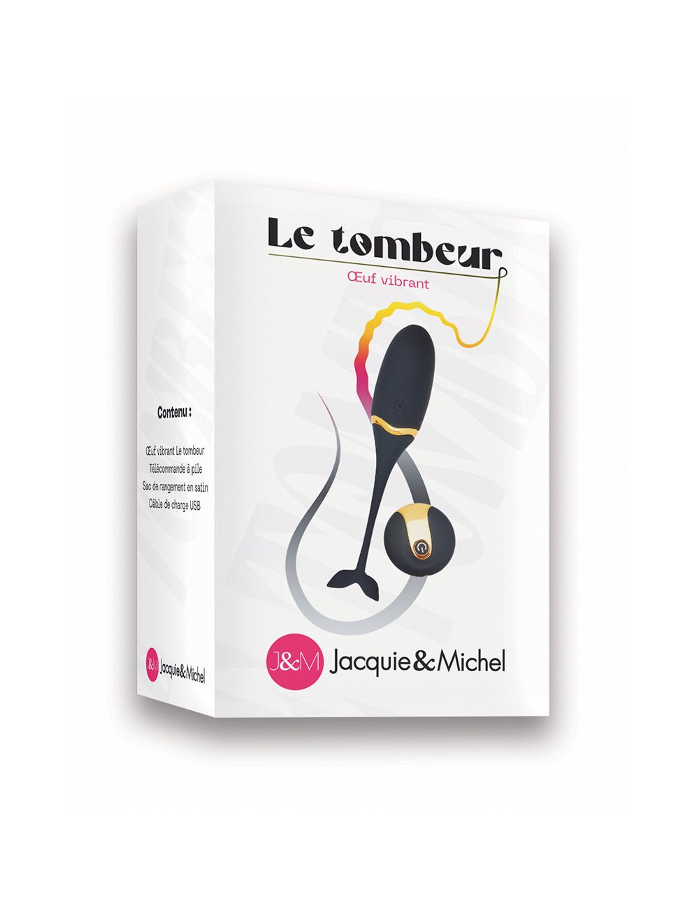 Oeuf vibrant Le tombeur - Jacquie et Michel