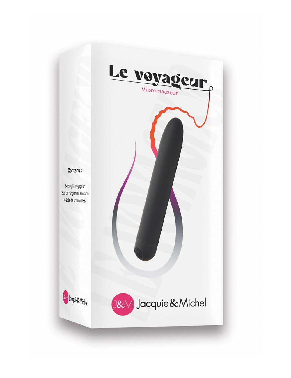 Vibromasseur Le voyageur - Jacquie et Michel