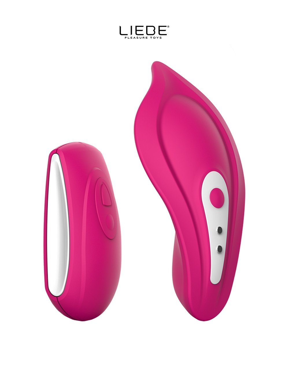 Stimulateur chauffant télécommandé Panty Vibe - cerise