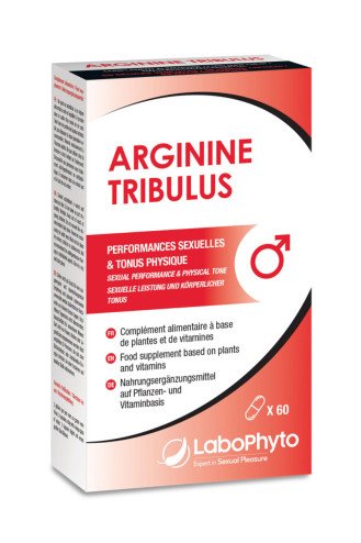 Booster de libido Arginine Tribulus (60 gélules)