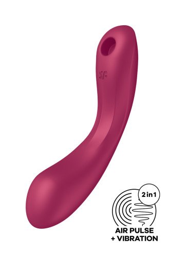 Stimulateur Curvy Trinity 1 bordeaux - Satisfyer