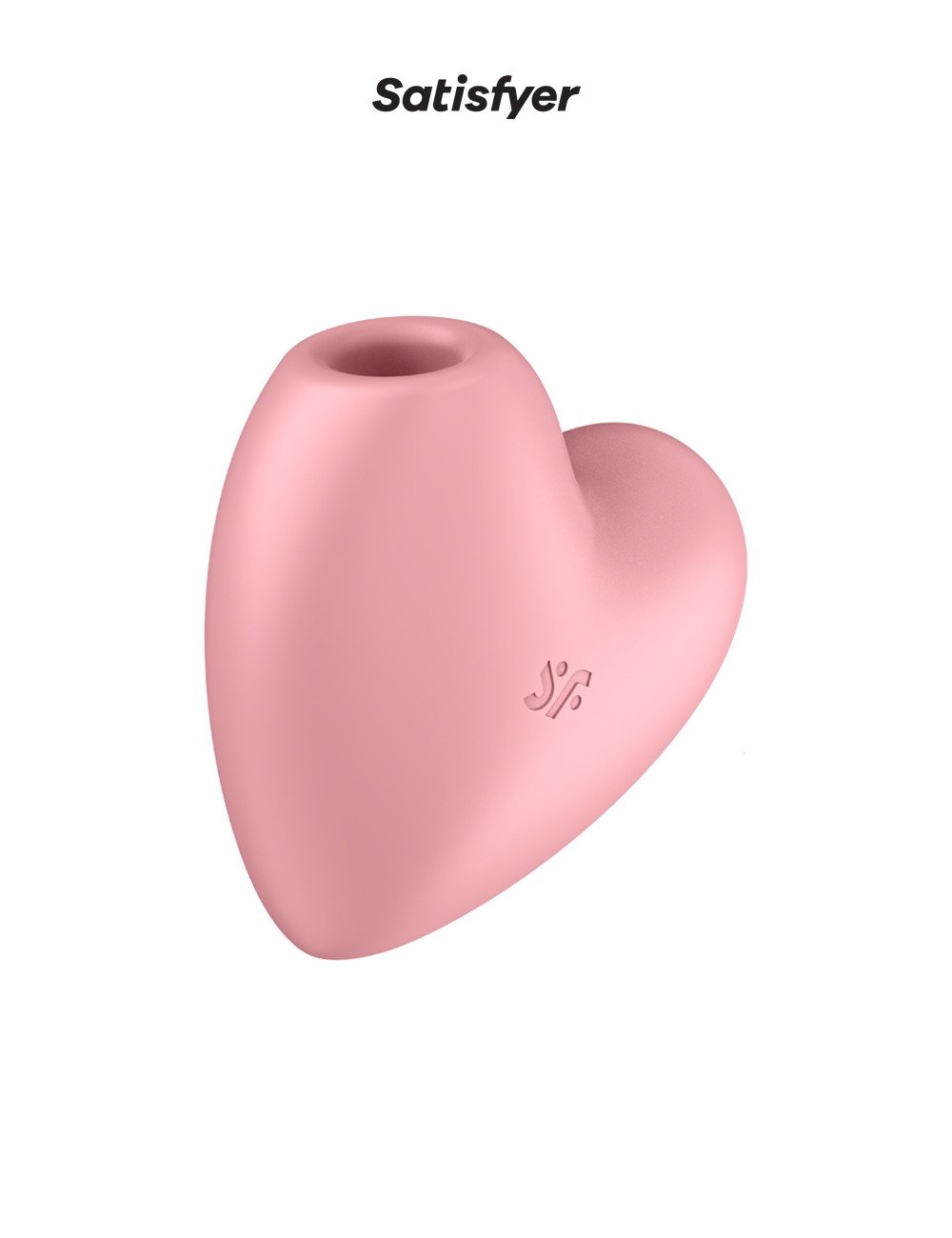 Double stimulateur Cutie Heart rose - Satisfyer