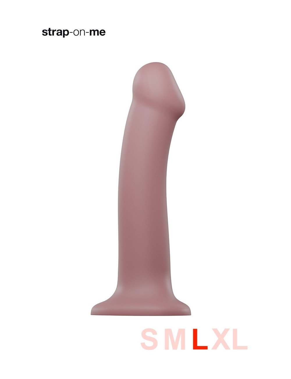 Dildo mono densité vieux rose L - Strap On Me