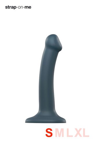 Dildo mono densité gris S - Strap On Me