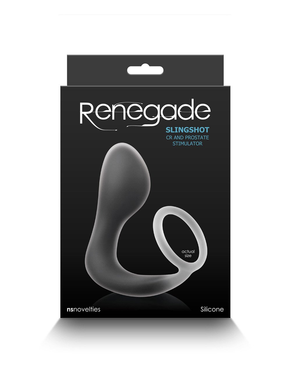 Plug prostatique avec cockring Renegade Slingshot