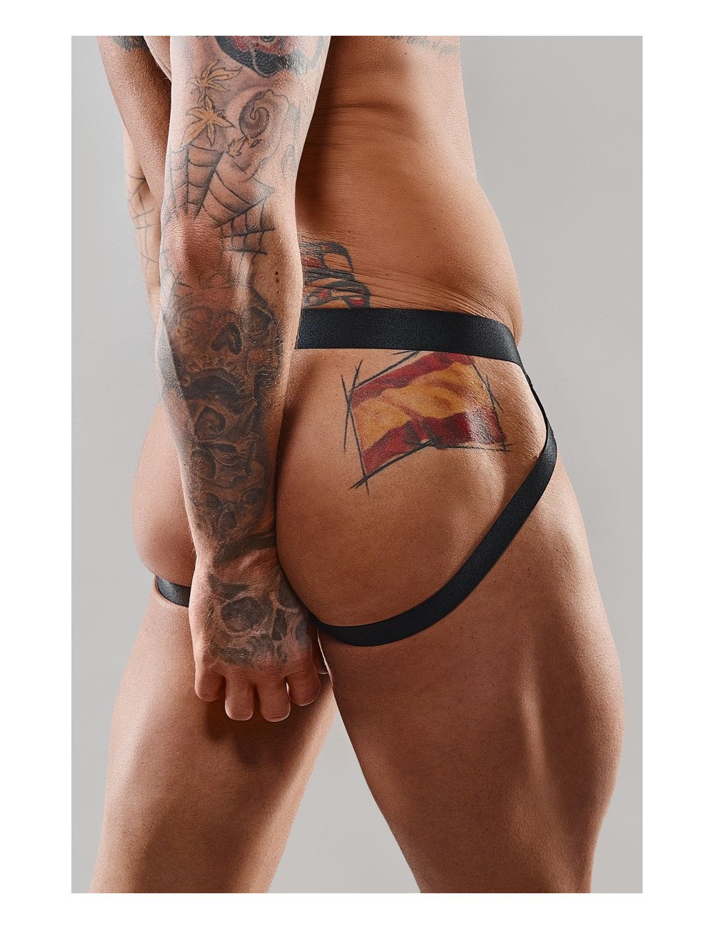 Jockstrap en tulle zébré - Regnes