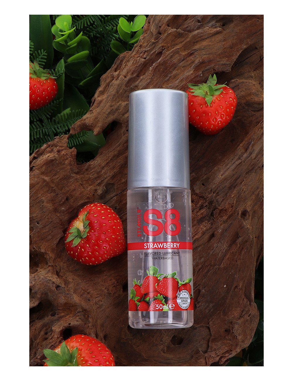 Lubrifiant parfumé Fraise 50ml - S8