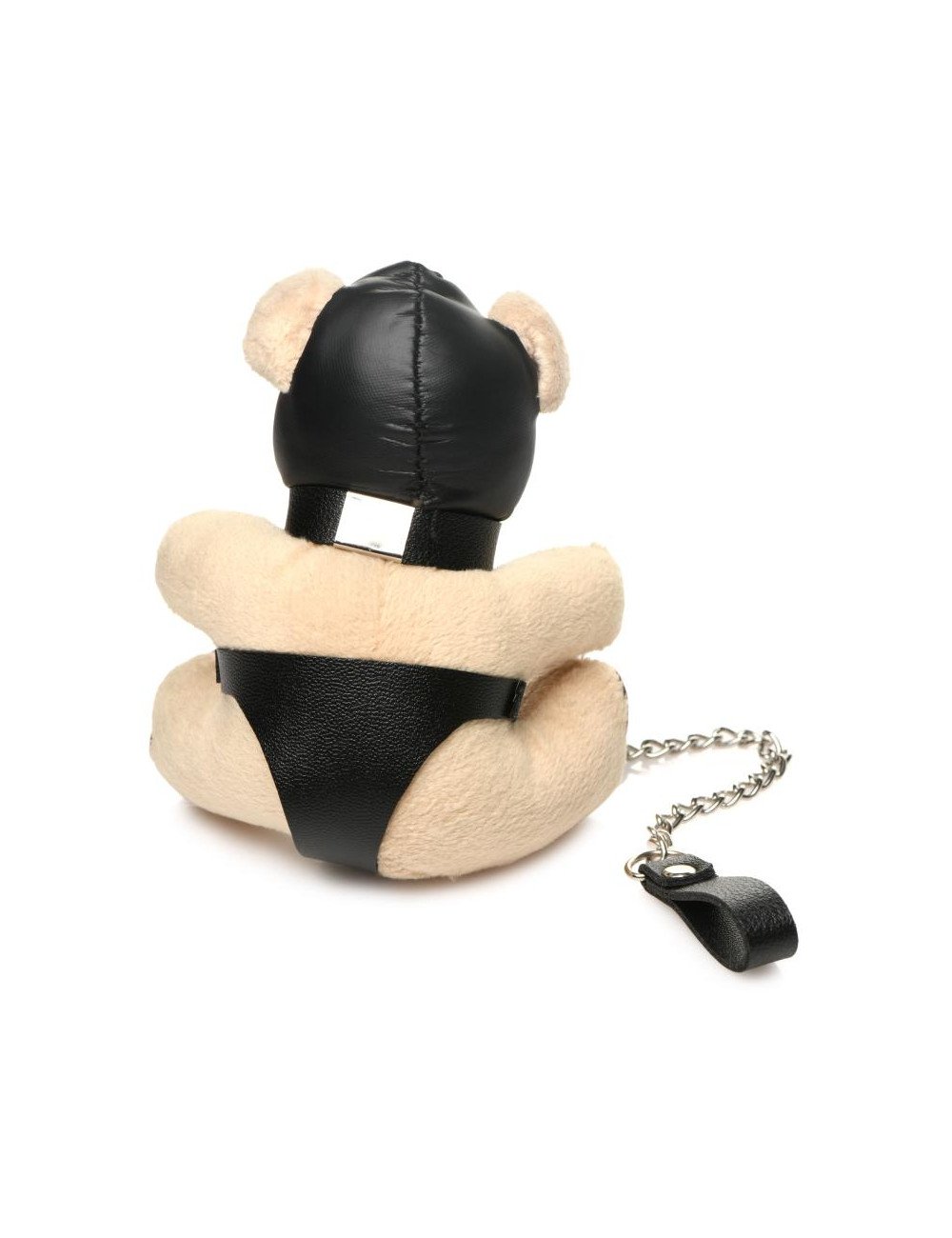 Porte-clés Teddy Bear BDSM avec cagoule