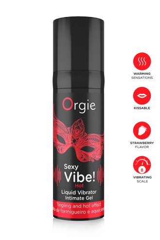 Gel d'excitation Sexy Vibe Hot Liquid Vibrator