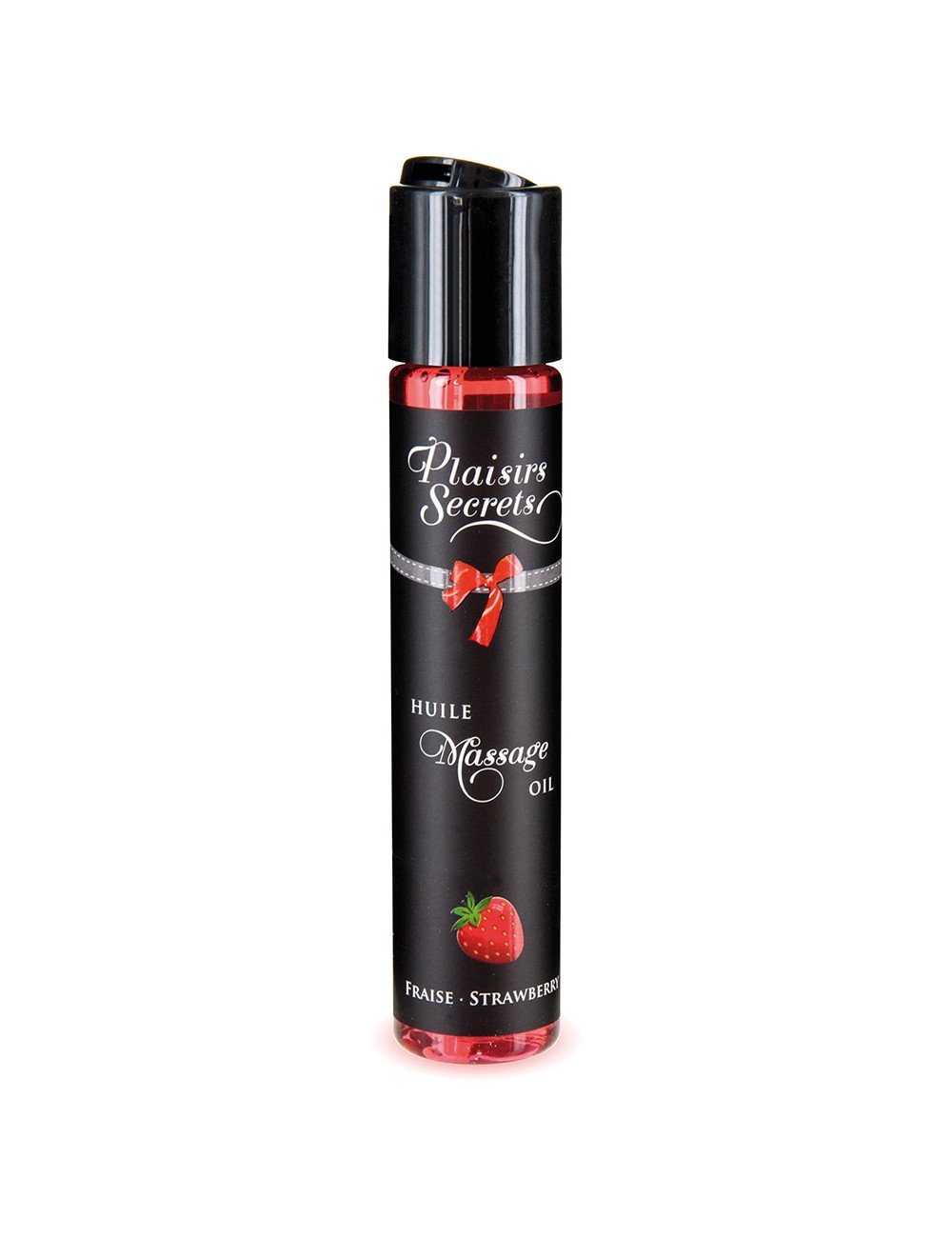 Huile de massage gourmande - Fraise