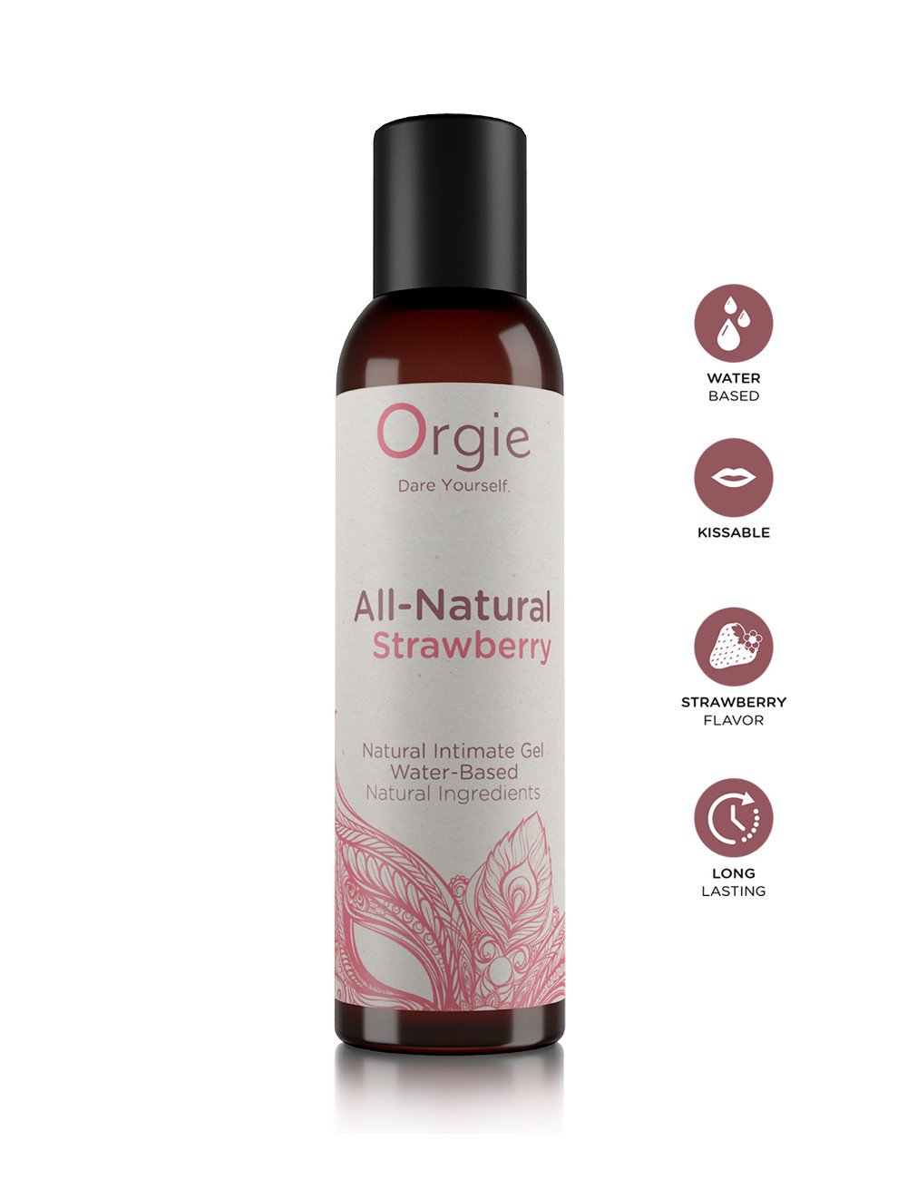 Gel intime naturel All Natural fraise 150ml