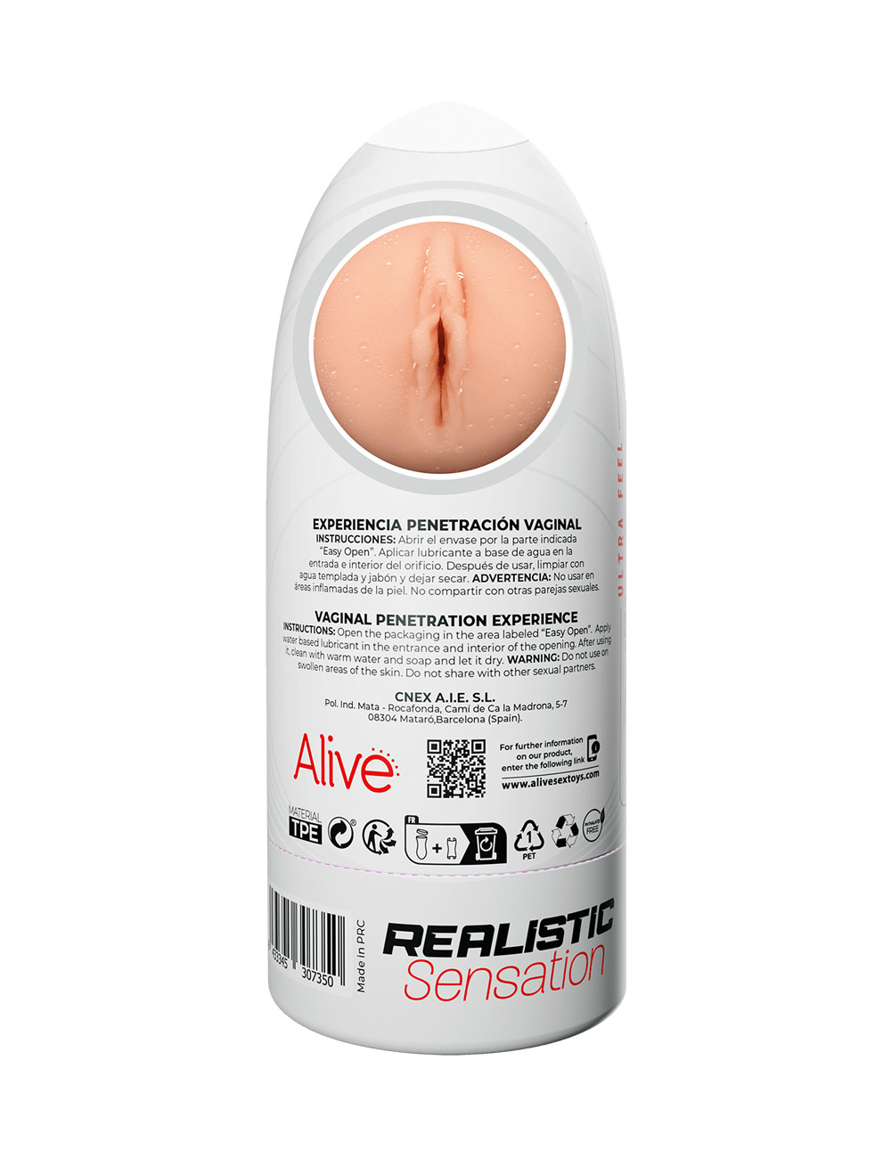 Masturbateur Flex Vaginal Experience - Alive