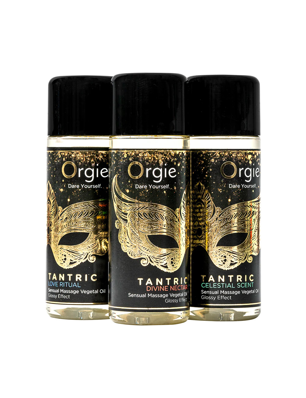 Coffret 3 huiles de massage Sensuel Tantric Collection