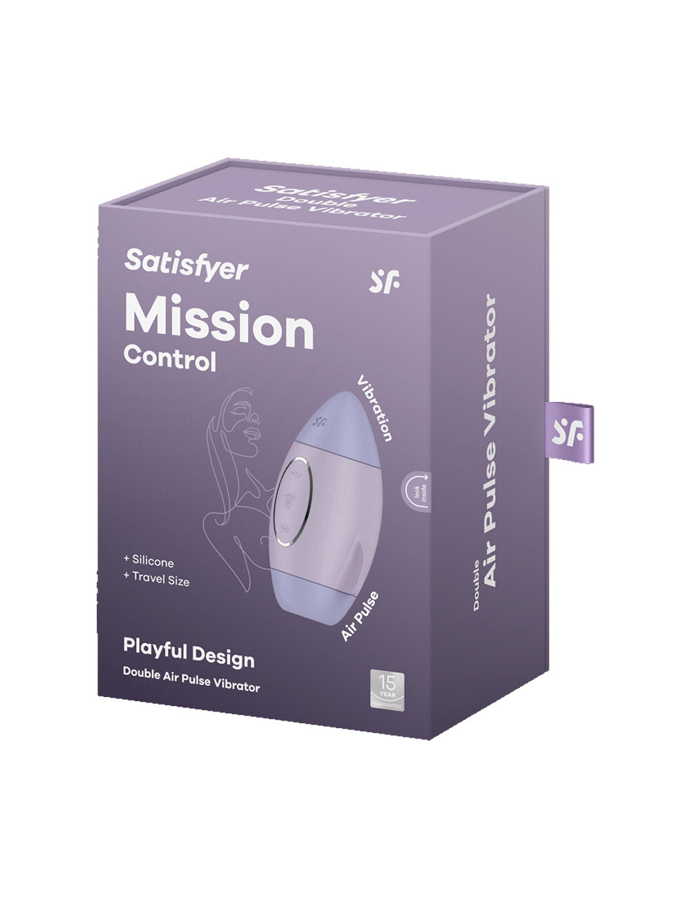 Stimulateur sans contact et vibrant Mission Control - Satisfyer