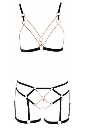 Ensemble harnais bijoux 2 pièces - Cotelli Lingerie