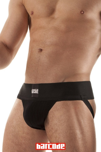 Jockstrap Sergey Basic noir - Barcode