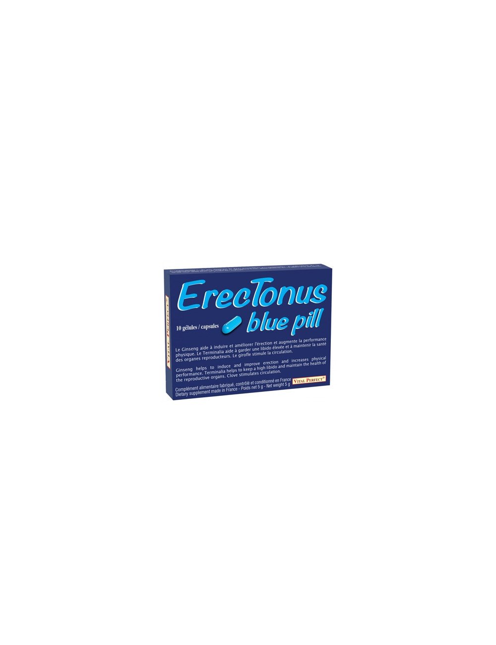 Erectonus Blue Pills (10 gélules)