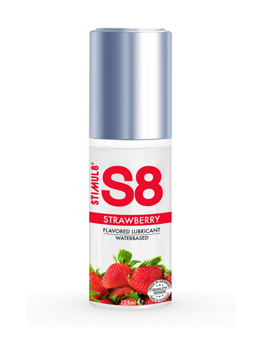 Lubrifiant S8 parfumé fraise 125ml