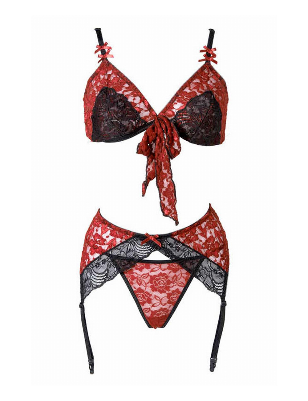 Ensemble lingerie 3 pièces Bobbi - Christine