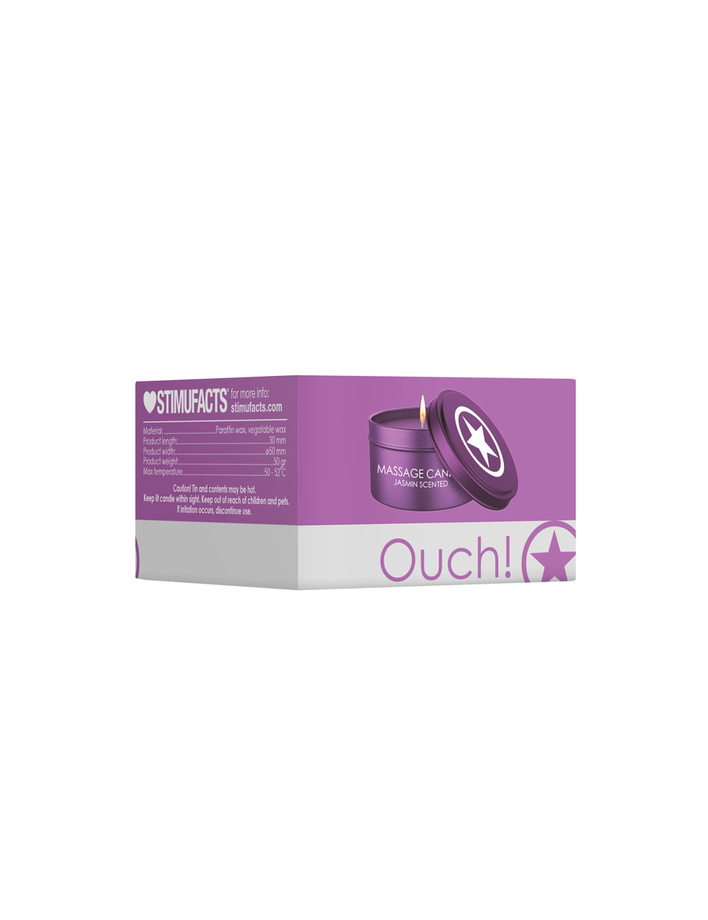 Bougie de massage Jasmin 50g - Ouch