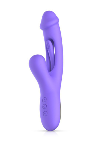 Vibro Rabbit avec Stimulateur de Point G Tess - Good Vibes Only