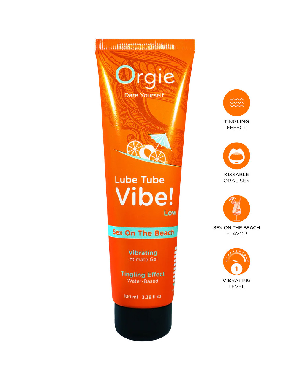 Lubrifiant Lube Tube Vibe (Low) Sex On The Beach 100ml