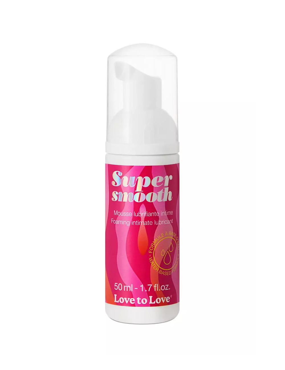 Mousse lubrifiante Super Smooth 50ml - Love to Love