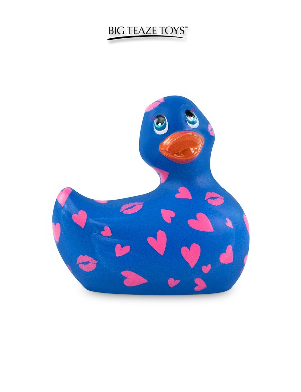 Mini canard vibrant Romance bleu et rose