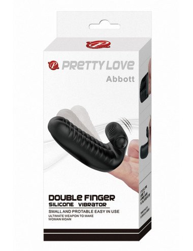 Double doigt vibrant Abbot - Pretty Love