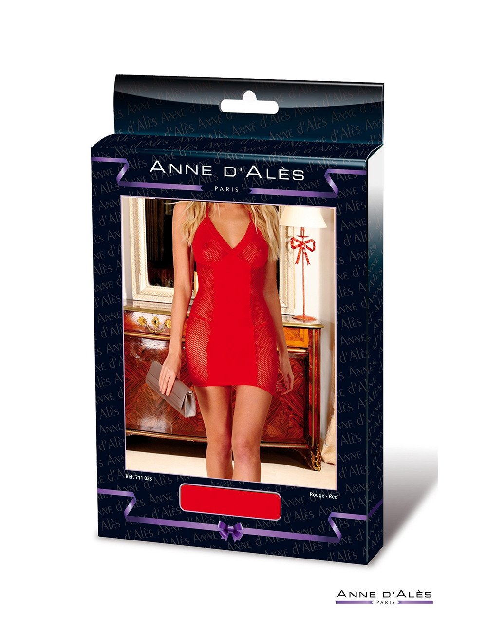 Robe rouge Dernier Tango - Anne d'Alès