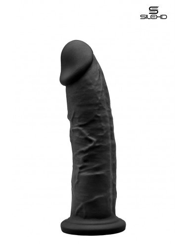 Gode double densité noir 19 cm - Modèle 2