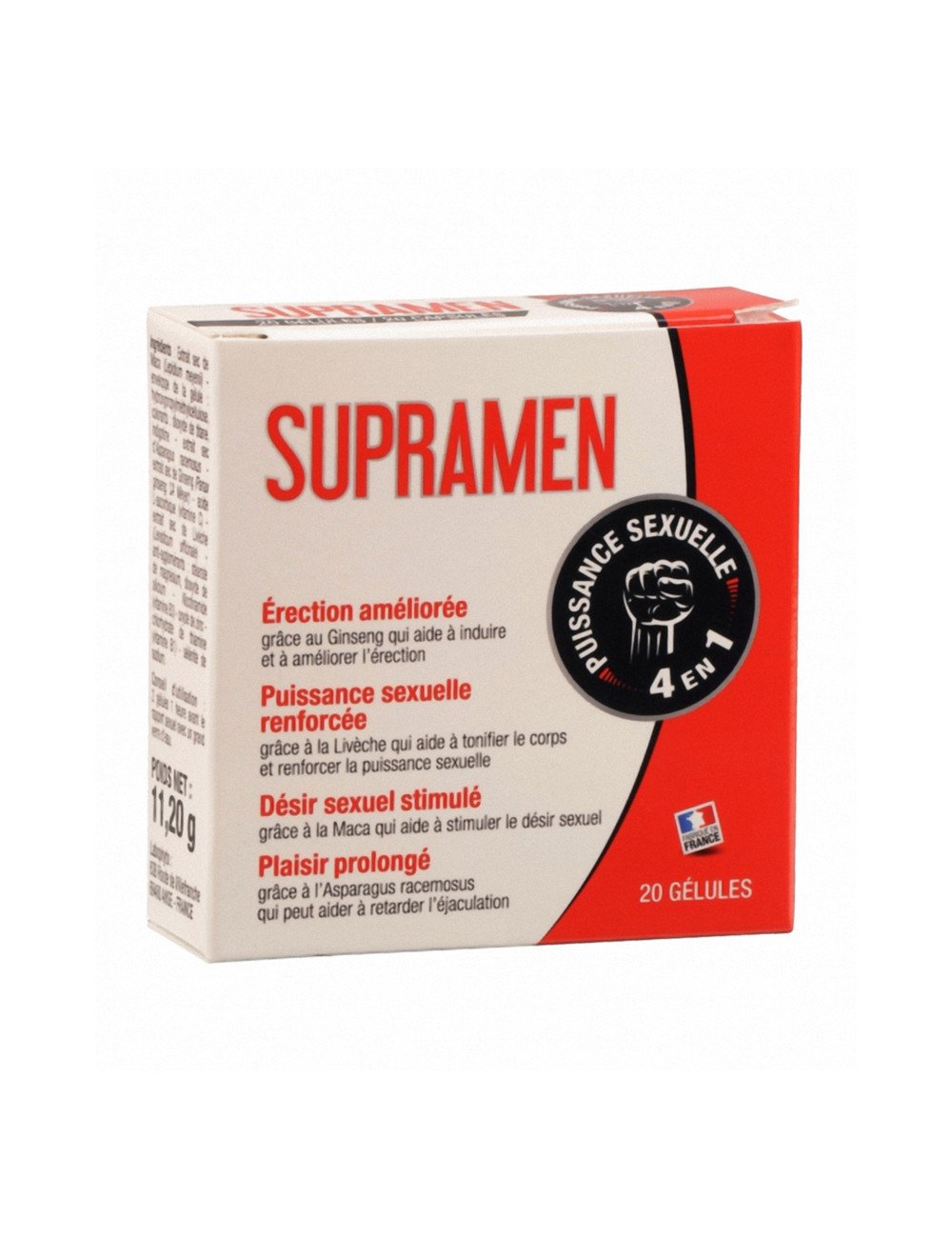 Supramen (20 gélules) - Aphrodisiaque