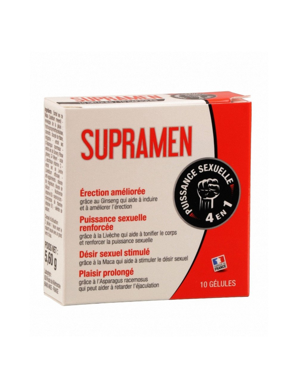 Supramen (10 gélules) - Aphrodisiaque