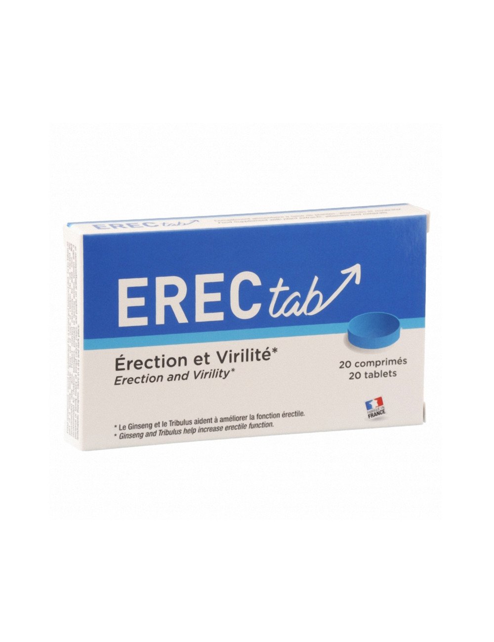 Erectab (20 comprimés) - Stimulant sexuel 