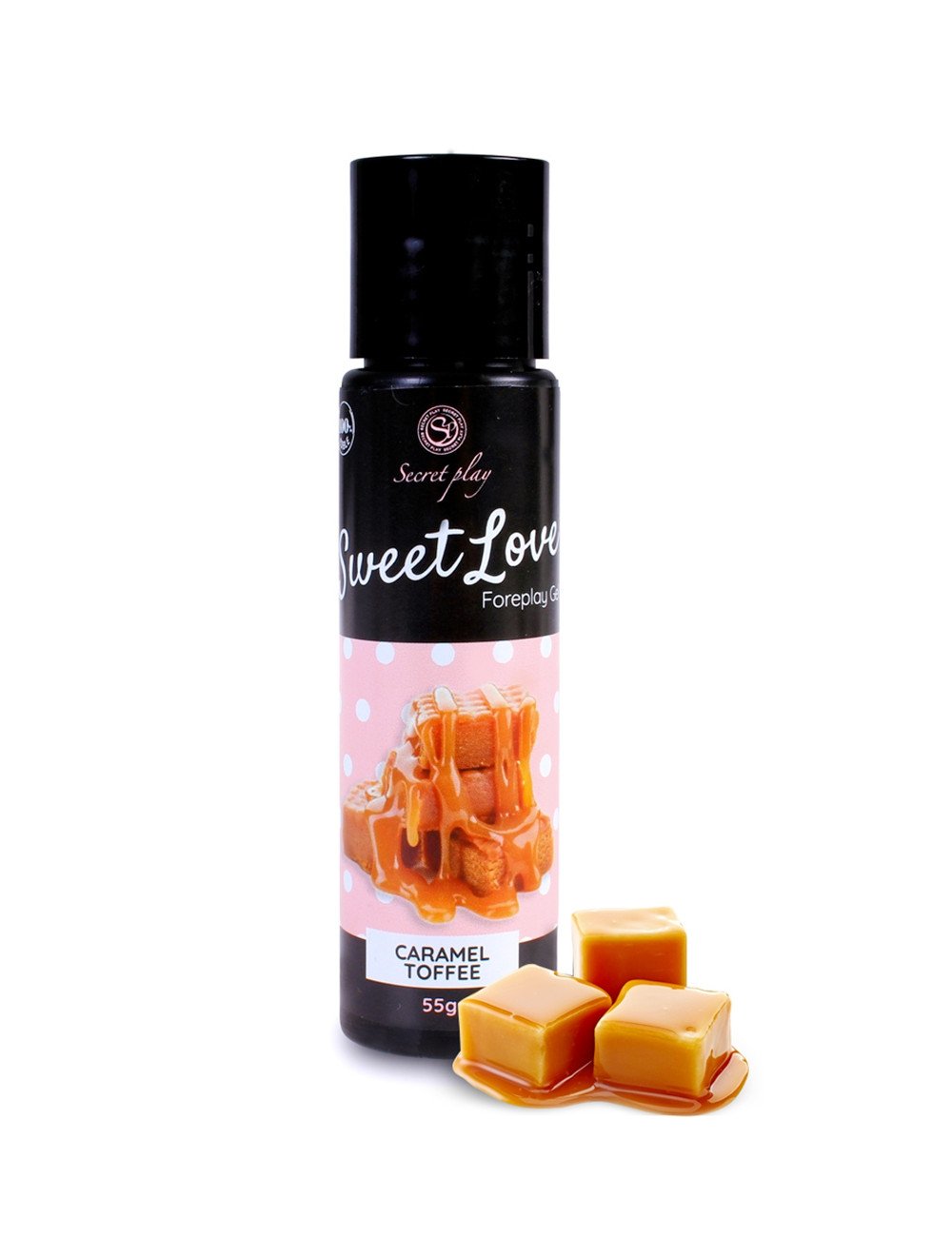 Lubrifiant comestible caramel toffee - 60ml