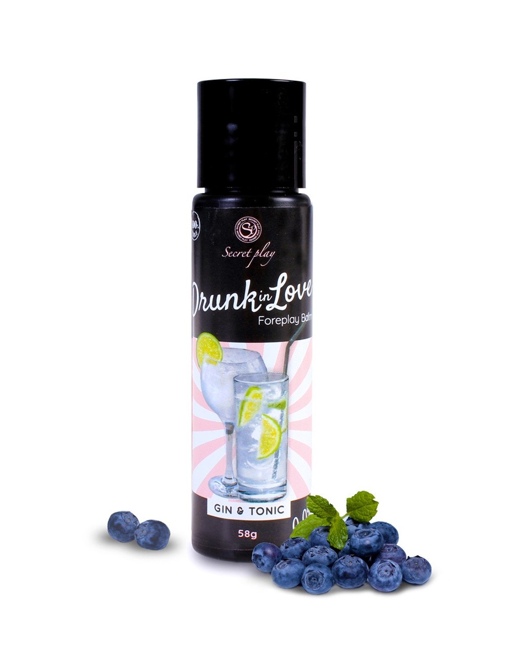 Lubrifiant arôme gin tonic - 60 ml