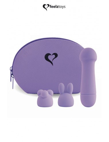 Mini vibromasseur Mister Bunny violet - Feelztoys