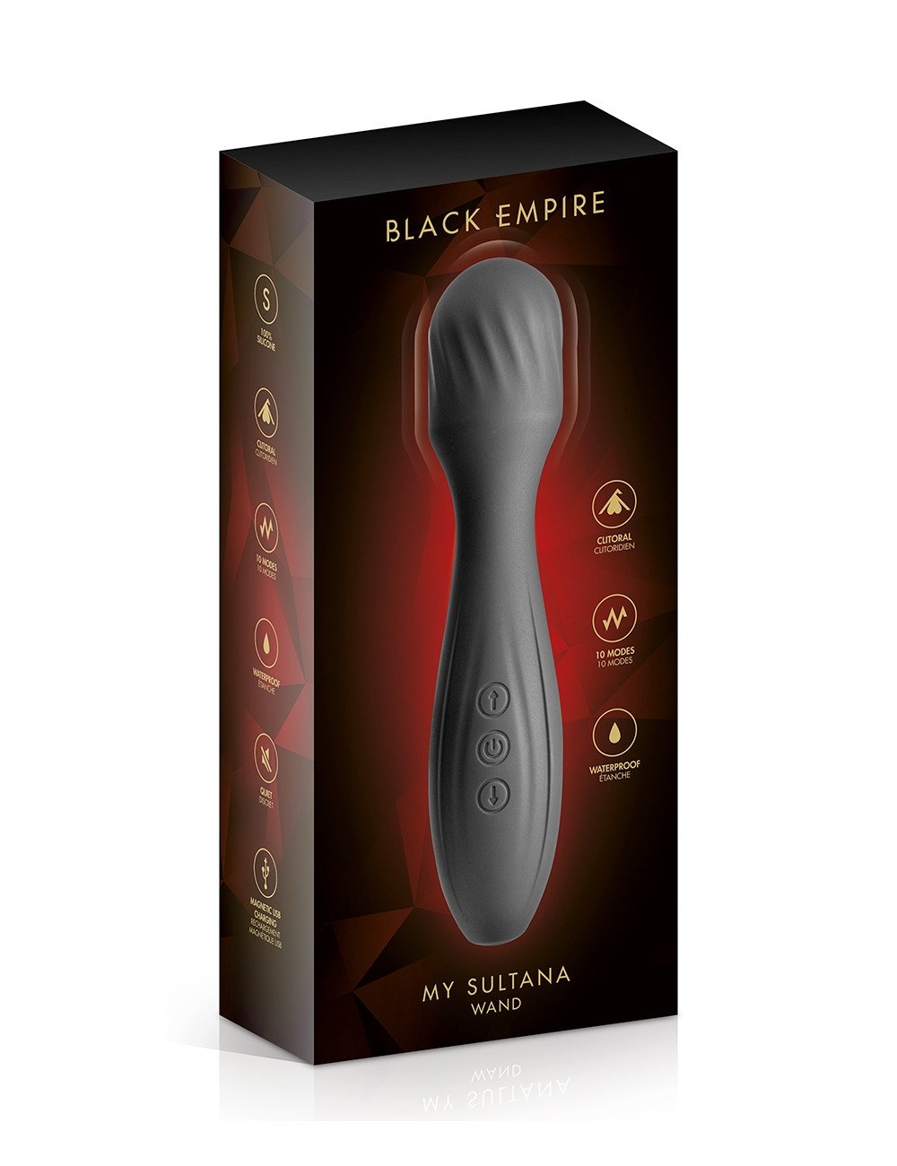 Vibromasseur wand My Sultana - Black Empire