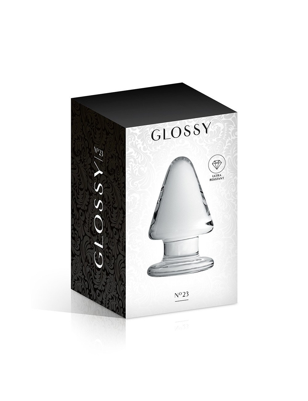 Plug anal verre Glossy Toys n° 23 Clear