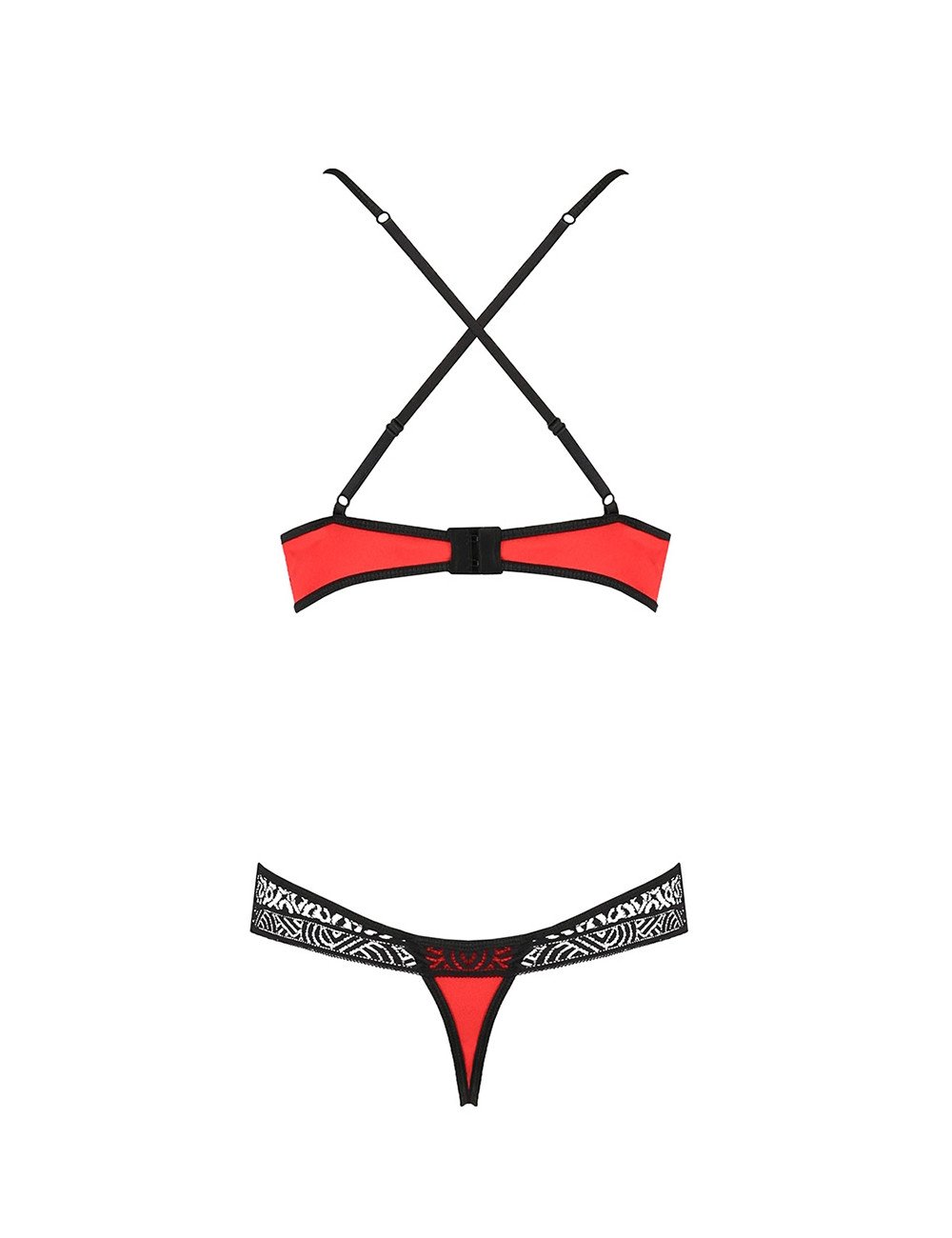 Ensemble Scarlet Bikini rouge - Passion