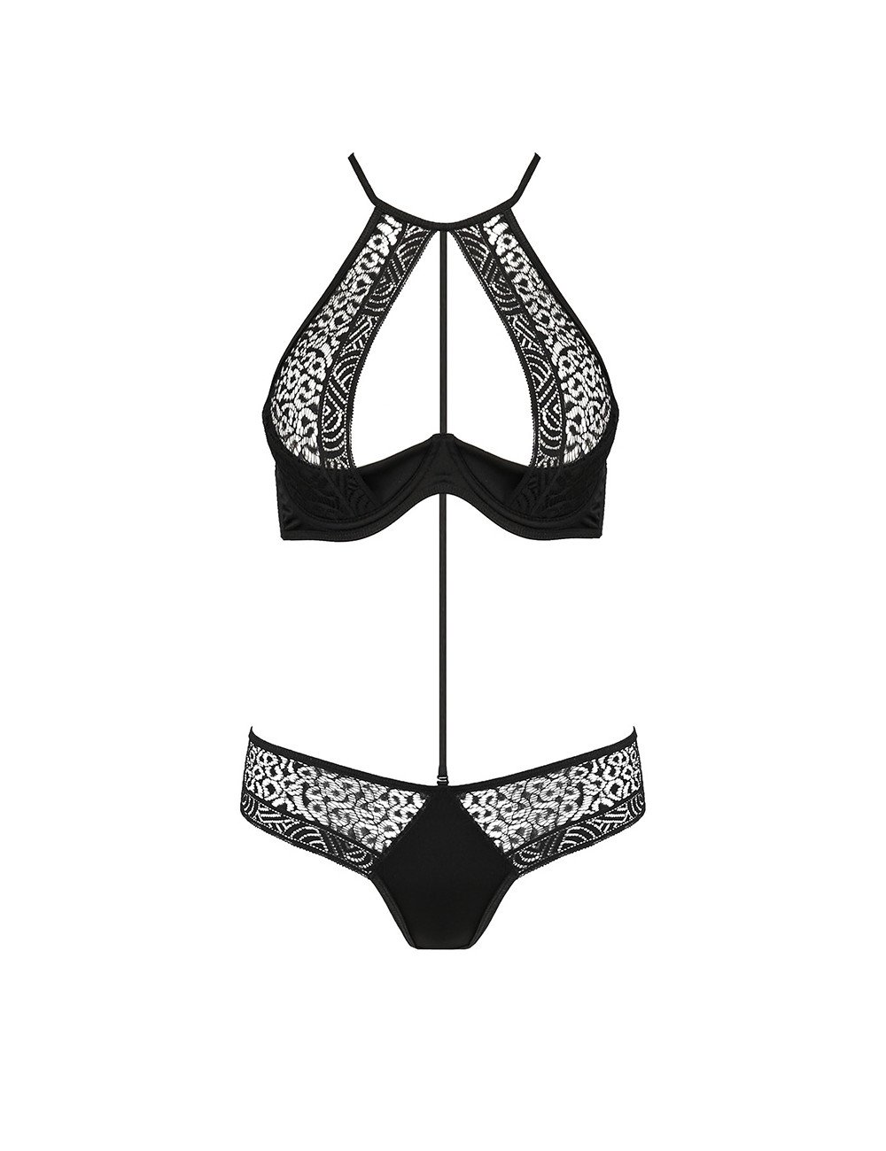 Ensemble Scarlet Bikini noir - Passion